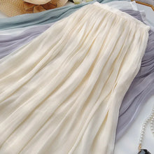 Load image into Gallery viewer, Elegant Pleated A-Line Midi Skirt
