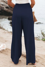Load image into Gallery viewer, Drawstring Beach Wide Leg Pants
