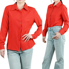 Load image into Gallery viewer, Elegant Classic Lapel Office Blouse

