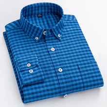 Load image into Gallery viewer, Vertical Striped Oxford Cotton Shirt
