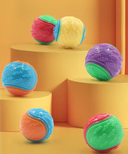 Load image into Gallery viewer, Dogs  Interactive Toys Soft TPR Toys for Dog Pet Teeth Cleaning Bite Resistance Squeaky Dog Ball Toy
