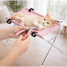 Load image into Gallery viewer, Pet Grooming Bed Portable Detachable Pet Bath Hammockstand Soft Breathable Mesh Support Rack Pet Drying For Cats And Small Dogs
