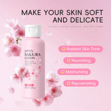 Load image into Gallery viewer, LAIKOU Japanese Sakura Skin Care Set - Hydrating Nourishing Moisturizing Soften Rough Skin for Radiant Complexion
