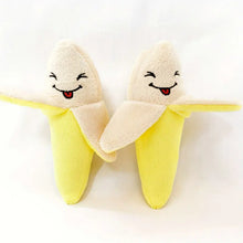 Load image into Gallery viewer, 10pcs Pet Teething Toys Puppy Chew Toys Puppy Teething Toys Stuffed Plush Puppy Dog Toys Squeaky Fruits Vegetables Design Toy
