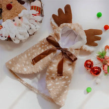 Load image into Gallery viewer, Elk Cape Pet Christmas Costume
