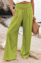 Load image into Gallery viewer, Drawstring Beach Wide Leg Pants
