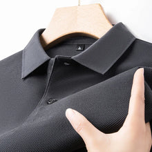 Load image into Gallery viewer, Men's 100% Cotton Polo Shirt - Summer Casual Breathable Tee,19 Colors,Ideal for Golf and Sports,Business Casual,Silk-Like Finish
