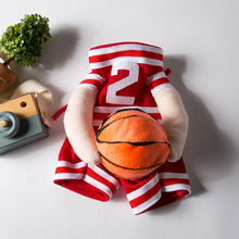 Load image into Gallery viewer, Basketball Costumes Dog Cat Pet Clothes Cute Puppy Sport Costume for Small Dogs Kitten Party  Ball Uniform Apparel
