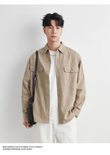 Load image into Gallery viewer, Vintage Cotton Workwear Shirt Men
