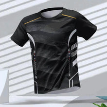 Load image into Gallery viewer, Men's T-shirts Sport Running T-shirt Men Quick-drying Breathable Short Sleeve Round Neck Gym Top Outdoor Workout Men Clothing
