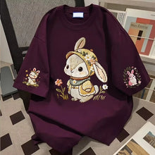 Load image into Gallery viewer, Women T-Shirts Loose Streetwear Unisex Fun Dog Printing Short Sleeve Cotton Girl Tees Female Top Summer 2026
