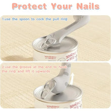 Load image into Gallery viewer, Pet Accessories Multifunctional Pet Dog Spoon Can Opener Wet Food Mixing Spoon Silicone Cat Can Sealing Cover Food Storage
