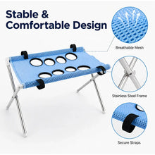 Load image into Gallery viewer, Pet Grooming Bed Portable Detachable Pet Bath Hammockstand Soft Breathable Mesh Support Rack Pet Drying For Cats And Small Dogs
