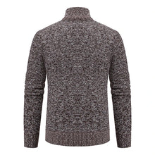 Load image into Gallery viewer, Stand Collar Fleece Zip Cardigan
