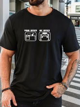 Load image into Gallery viewer, Men's T-Shirt 100% Cotton Summer Casual Soft Creative Letter Print Round Neck Breathable Short Sleeve T-Shirts 2025 New Tees
