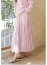 Load image into Gallery viewer, Elegant Wool Knit Skirt Set
