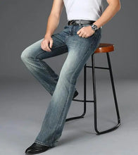 Load image into Gallery viewer, Flared Jeans Loose Men Jeans
