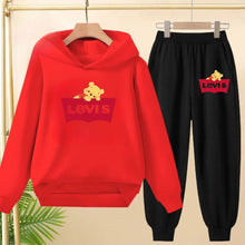 Load image into Gallery viewer, Kids Hooded Sportswear Set
