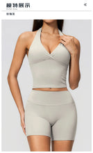 Load image into Gallery viewer, Yoga Outfit Set Fitness Two-Piece Set With No Embarrassing Lines Butt-Lifting Running Shorts Leggings Yoga Suit Athletic Wear
