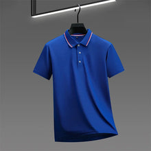 Load image into Gallery viewer, Men's Casual Solid Color Short Sleeve Polo Shirt 2025 Summer Fashionable Comfortable Versatile Top for Men
