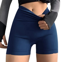 Load image into Gallery viewer, New Women Sports Shorts Summer Running Sexy Leggings High Waist Short Pants Fitness Jogging Clothing Black Safety Shorts
