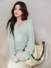 Load image into Gallery viewer, Elegant Wool Knit Skirt Set
