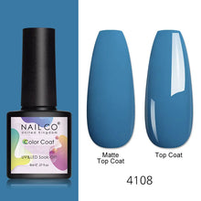Load image into Gallery viewer, NAILCO 8ml Pink Red Colors Gel Nail Polish Nail Art Varnishes Gel Lacquer Coat LED Nails Manicure Design UV Gel Varnish Soak Off
