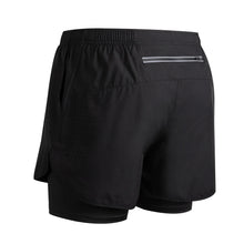 Load image into Gallery viewer, Summer Men's Reflective Running Shorts Fitness Quick Drying Double-Layer Shorts Men's Exercise Training Bodybuilding Shorts
