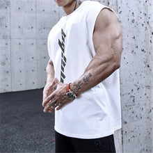 Load image into Gallery viewer, NEW Bodybuilding Sports Tank Tops Men Gyms Fitness Workout Sleeveless Shirt Male Summer Loose Undershirt Running men Vest
