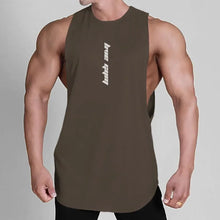 Load image into Gallery viewer, Men's Gym Clothing Summer Casual Tank Top Bodybuilding Sleeveless Shirt Sports Quick Dry Fitness Vest Workout Running Undershirt
