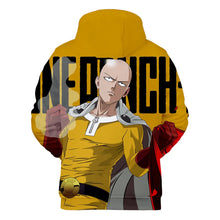 Load image into Gallery viewer, Coat Anime Saitama Oppai Hooded Hoodie Men Women Fleece Sweatshirt Fashion Harajuku Jacket Brand Clothes Cosplay Costume
