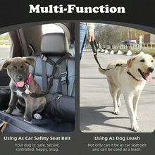 Load image into Gallery viewer, Pet Dog and Cat Seat Belt Car Headrest Restraint Adjustable Safety Rope Car Seat Belt Dog Pet Accessories Pet Supplies
