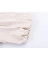 Load image into Gallery viewer, HH Women Elegant Striped Casual Spring Shirt Puff Sleeves Bow Decoration Blouse Female Loose Versatile Single-breasted Blouse
