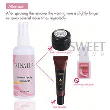 Load image into Gallery viewer, 100ml Solid Nail Tips Gel Remover Liquid Quick Softening Removal Press On Nails With Nutritional Oil Care Tools Manicure No Harm
