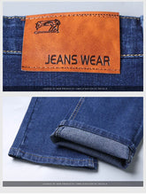 Load image into Gallery viewer, 2025 Men's Jeans Casual Stretch Classic Blue Black Denim Pants Men's Texture Jeans Versatile Item Interprets Denim Fashion offic
