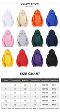 Load image into Gallery viewer, Men Women Hooded Sweatshirt. Simple Tiny Graphic On Chest, Oversized Long Sleeve Pullover Hoodie Basic Daily Casual Street Top

