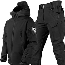 Load image into Gallery viewer, Winter Autumn Fleece Thermal Waterproof Suit Men Jacket Tactical Outdoor Fishing Hiking Camping Tracksuits Coat
