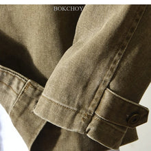 Load image into Gallery viewer, Vintage Cotton Cargo Shirt Jacket
