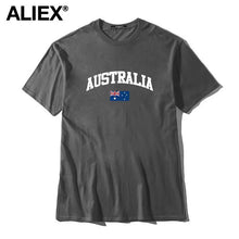 Load image into Gallery viewer, Australia Flag Cotton Graphic Tee
