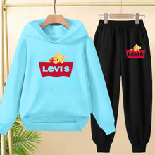 Load image into Gallery viewer, Kids Hooded Sportswear Set
