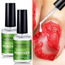 Load image into Gallery viewer, MAFANAILS 15ml Magic Remover Nail Gel Polish Remover UV Gel Polish Fast Remove Semi Permanent Varnish Polish Cancel Glue 15&amp;ml

