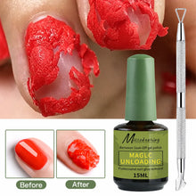 Load image into Gallery viewer, 1/2pcs/Set Nail Magic Remover With Remover Tool Quickly &amp; Easily Remove Gel Nail Polish And Poly Nail Gel Without Harming Nails
