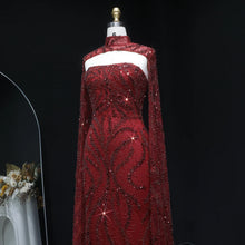 Load image into Gallery viewer, Sharon Said 2026 Luxury Evening Party Gowns Women' s Wedding Prom Dresses with Flowing Sleeves Elegant Mermaid SS663 Customized

