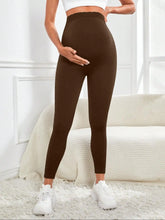 Load image into Gallery viewer, Maternity Leggings Over TheBelly Buttery Soft Pregnancy Workout Pants High Waisted Maternity Activewear for Women
