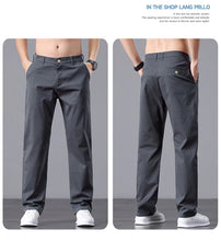 Load image into Gallery viewer, Stretch Cotton Straight Golf Trousers

