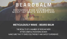 Load image into Gallery viewer, Natural Beard Balm Wax Beard Growth Oil for Men Moisturizing Smoothing Beard Styling Professional Care Cream Skin Care

