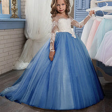Load image into Gallery viewer, Lace Ball Gown Flower Dress
