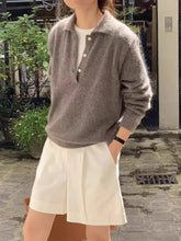 Load image into Gallery viewer, Wool Knitted Casual Pullover Sweater
