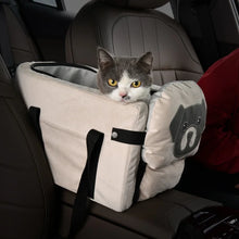Load image into Gallery viewer, Dog Car Seat Cover Foldable Hammock Pet Harness Cat Bag Basket Stable and Foldable Travel Pet Dog and Cat Safety Car Seat
