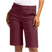 Load image into Gallery viewer, Trendy High Waist Chino Shorts
